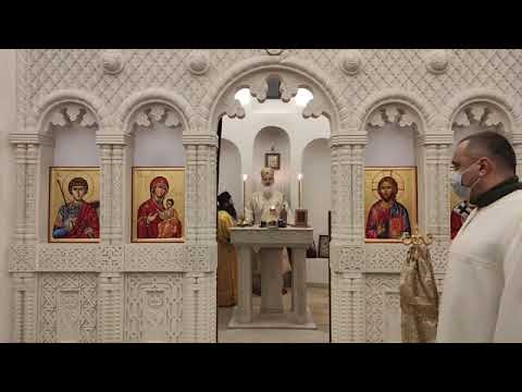 საშობაო ლიტურგია ნიკორწმინდის ეპარქიაში - პირდაპირი ტრანსლაცია (2021)